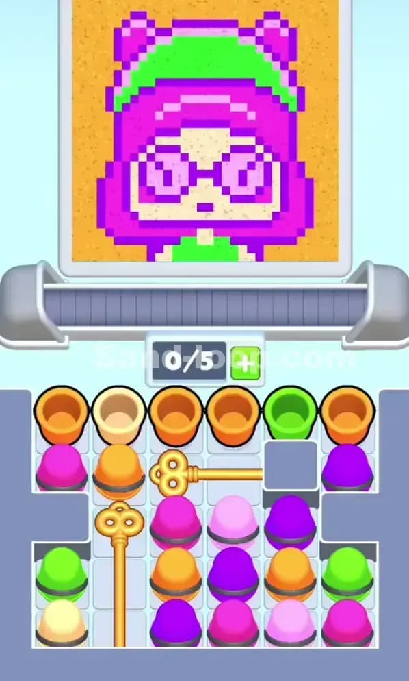 Sand Loop Level 49 Screenshot