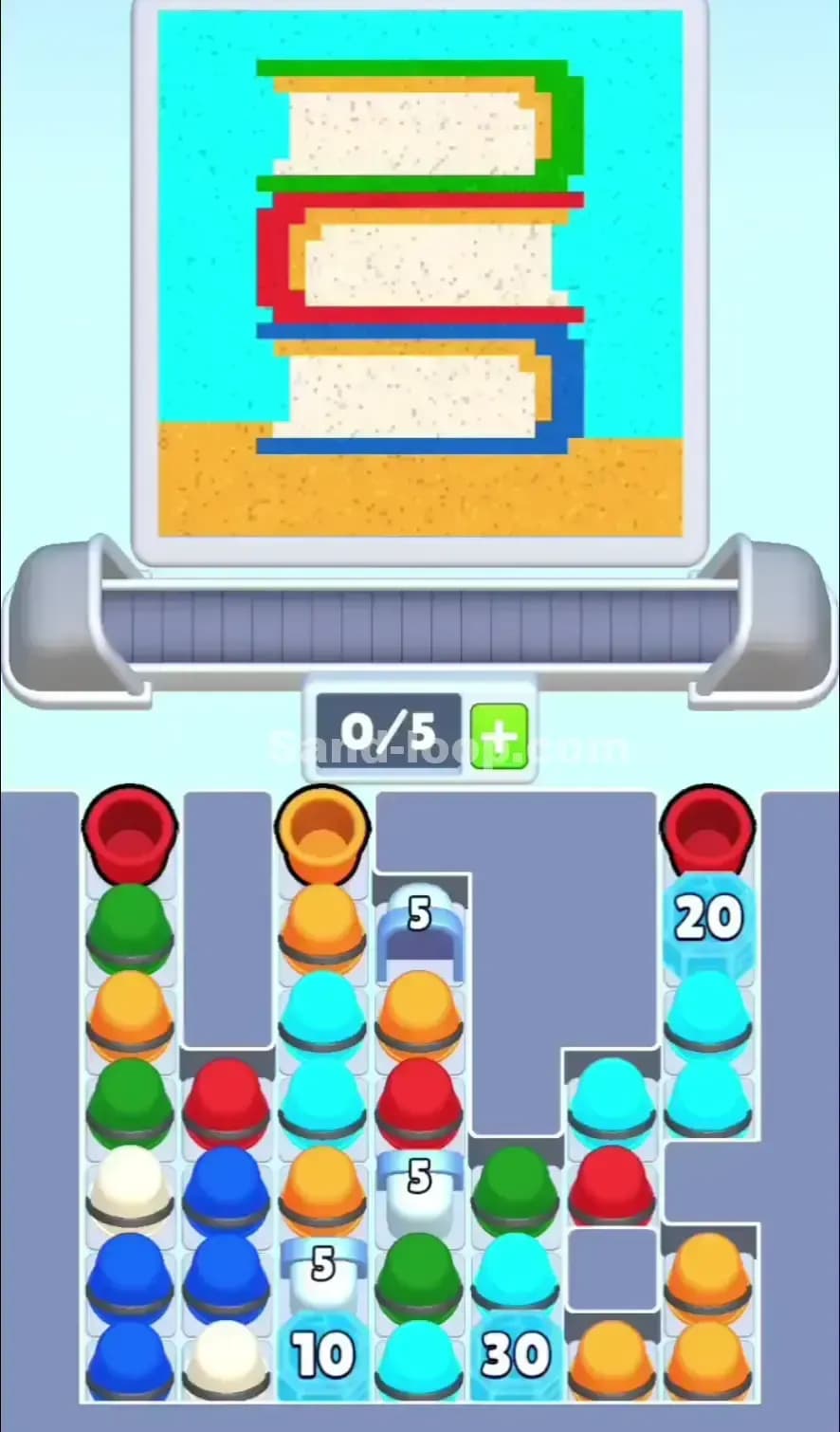 Sand Loop Level 69 Screenshot